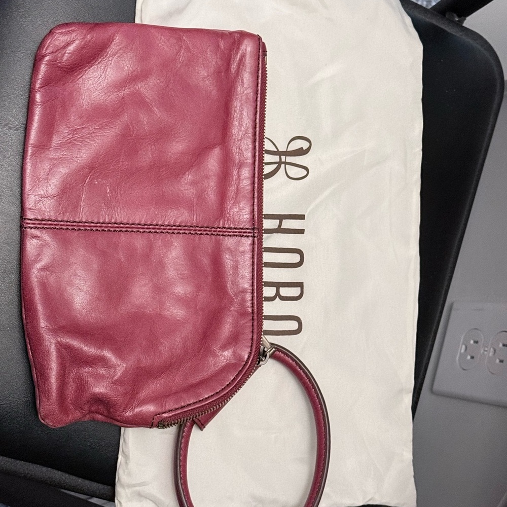 Hobo Women's Red Leather Clutch
